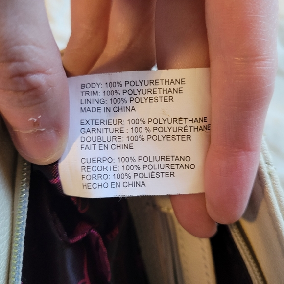 Betsey johnson small satchel bone/gold bows - Picture 4 of 4